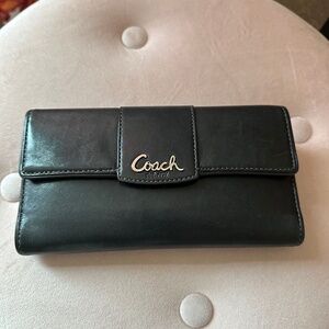Coach Wallet with Attached Checkbook Holder